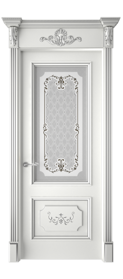 Лорд ДО | Белая эмаль патина серебро