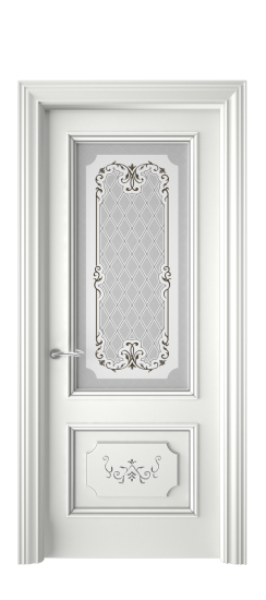 Лорд ДО | Белая эмаль патина серебро