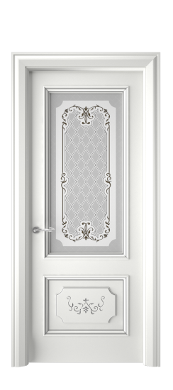 Лорд ДО | Белая эмаль патина серебро