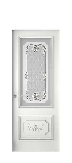 Лорд ДО | Белая эмаль патина серебро