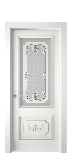 Лорд ДО | Белая эмаль патина серебро