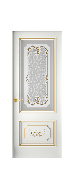 Лорд ДО | Белая эмаль патина золото