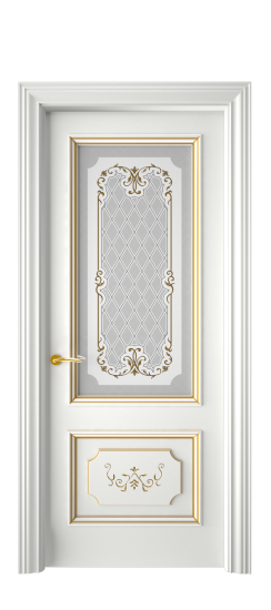 Лорд ДО | Белая эмаль патина золото