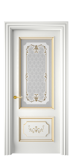 Лорд ДО | Белая эмаль патина золото