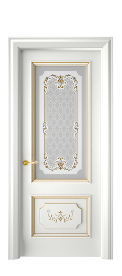 Лорд ДО | Белая эмаль патина золото