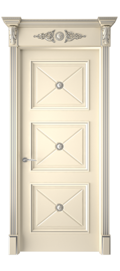 Плаза ДГ | Слоновая кость патина серебро