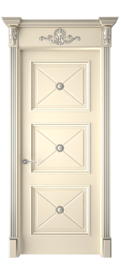 Плаза ДГ | Слоновая кость патина серебро