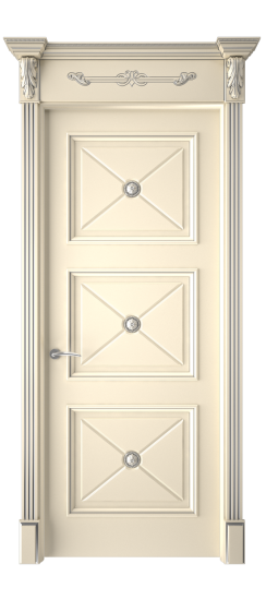 Плаза ДГ | Слоновая кость патина серебро