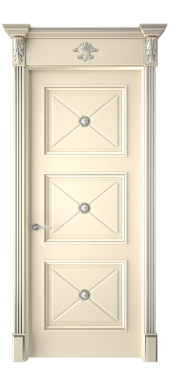 Плаза ДГ | Слоновая кость патина серебро