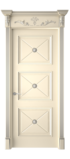 Плаза ДГ | Слоновая кость патина серебро