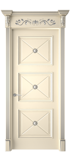 Плаза ДГ | Слоновая кость патина серебро