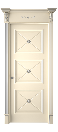 Плаза ДГ | Слоновая кость патина серебро