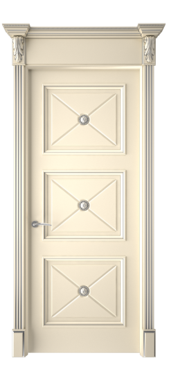 Плаза ДГ | Слоновая кость патина серебро