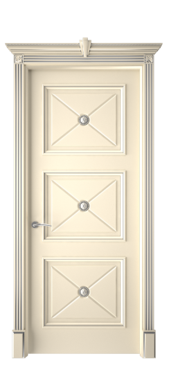 Плаза ДГ | Слоновая кость патина серебро