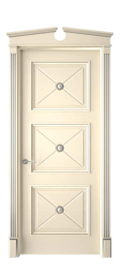 Плаза ДГ | Слоновая кость патина серебро