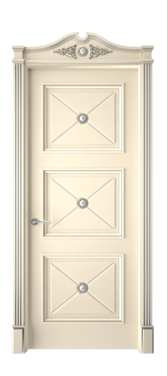 Плаза ДГ | Слоновая кость патина серебро