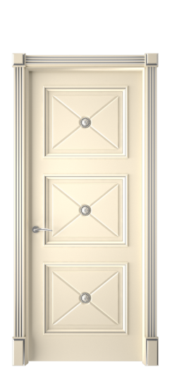 Плаза ДГ | Слоновая кость патина серебро