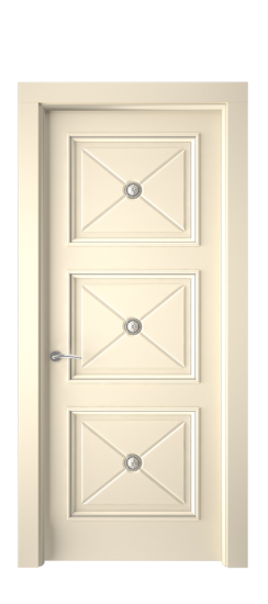 Плаза ДГ | Слоновая кость патина серебро