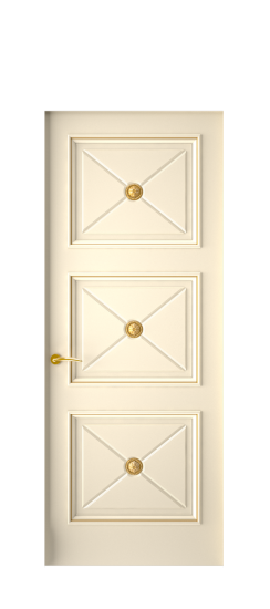 Плаза ДГ | Слоновая кость патина золото