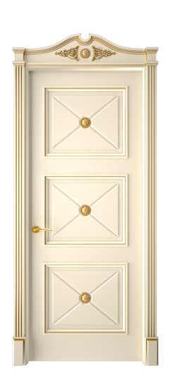 Плаза ДГ | Слоновая кость патина золото