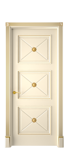 Плаза ДГ | Слоновая кость патина золото