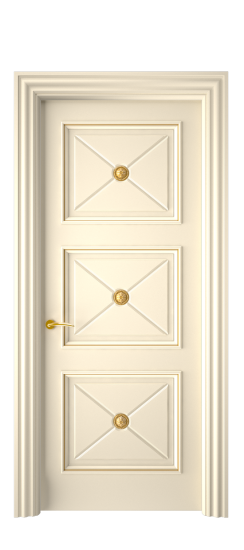 Плаза ДГ | Слоновая кость патина золото