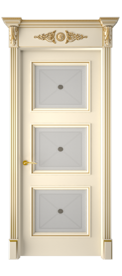 Плаза ДО | Слоновая кость патина золото