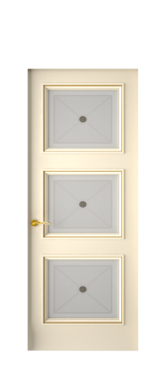 Плаза ДО | Слоновая кость патина золото