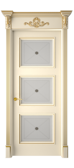 Плаза ДО | Слоновая кость патина золото