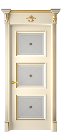 Плаза ДО | Слоновая кость патина золото