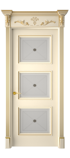 Плаза ДО | Слоновая кость патина золото