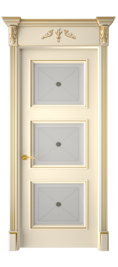 Плаза ДО | Слоновая кость патина золото