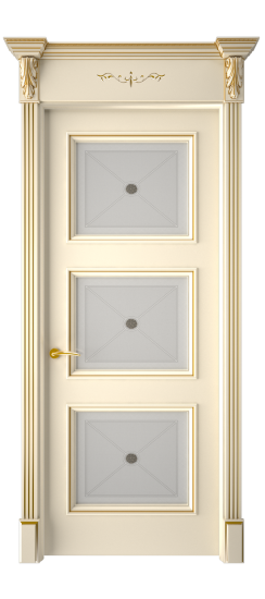 Плаза ДО | Слоновая кость патина золото