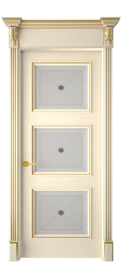 Плаза ДО | Слоновая кость патина золото