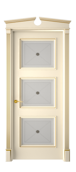 Плаза ДО | Слоновая кость патина золото