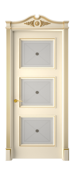 Плаза ДО | Слоновая кость патина золото