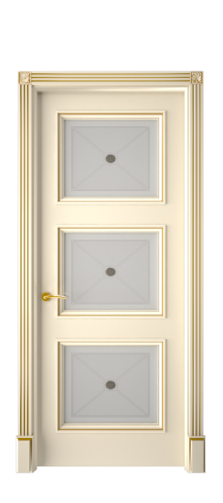 Плаза ДО | Слоновая кость патина золото