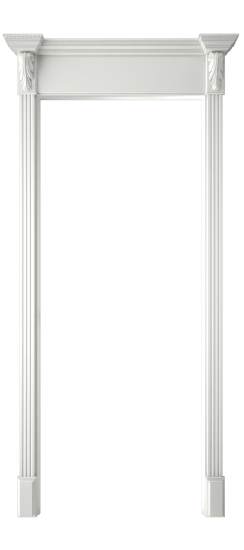 Ампир 1 ДГ | Белая эмаль