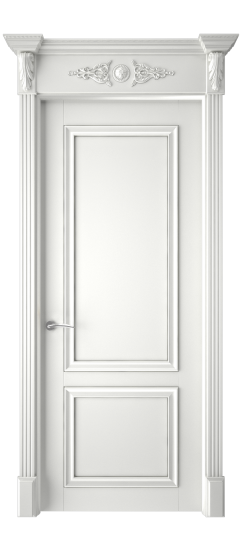 Прага 2 ДГ | Белая эмаль