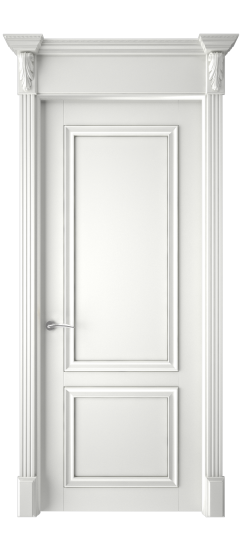 Прага 2 ДГ | Белая эмаль