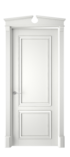 Прага 2 ДГ | Белая эмаль