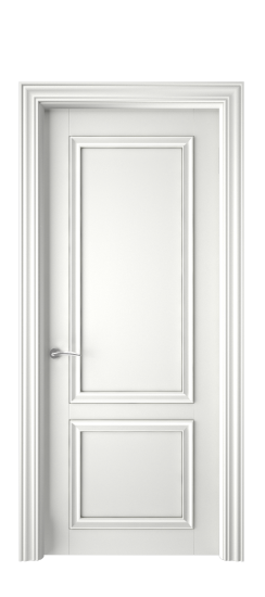 Прага 2 ДГ | Белая эмаль