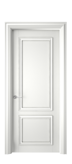 Прага 2 ДГ | Белая эмаль