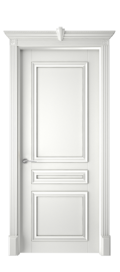 Прага 3 ДГ | Белая эмаль