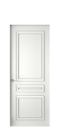 Прага 3 ДГ | Белая эмаль