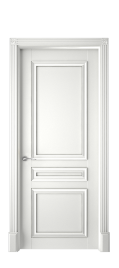 Прага 3 ДГ | Белая эмаль