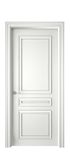 Прага 3 ДГ | Белая эмаль