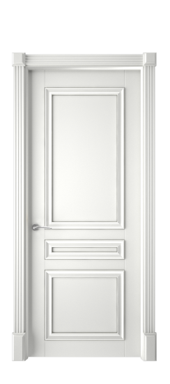 Прага 3 ДГ | Белая эмаль