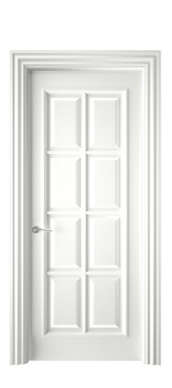 Прованс 1 ДГ | Белая эмаль