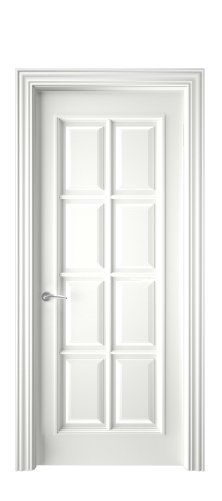 Прованс 1 ДГ | Белая эмаль